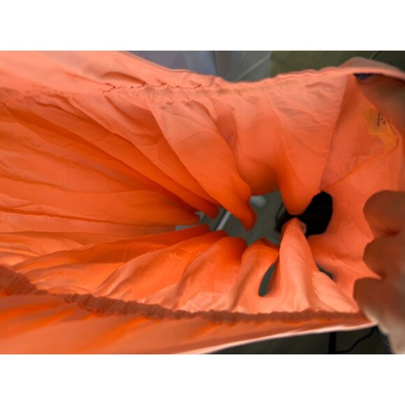 JOHN KLOSS for CIRA V-NECK BACKLESS BABYDOLL DRESS SHIRT, S - Picture 6 of 6